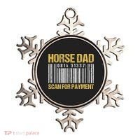Horse Dad Scan For Payment Barcode Horse Dad Ornament thumb 0