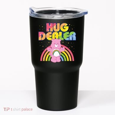 Hug Dealer Teddy Bear Rainbow Tumbler