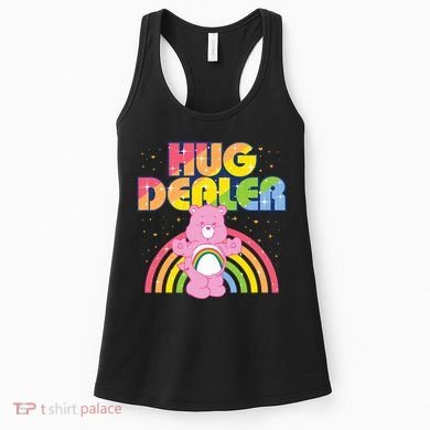 Hug Dealer Teddy Bear Rainbow Women's Tank Top