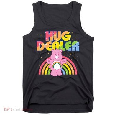 Hug Dealer Teddy Bear Rainbow Tank Top