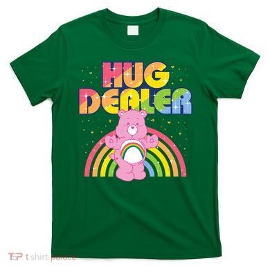 Hug Dealer Teddy Bear Rainbow T-Shirt