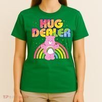 Hug Dealer Teddy Bear Rainbow T-Shirt thumb 4