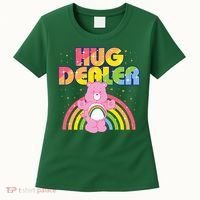 Hug Dealer Teddy Bear Rainbow Women's T-Shirt thumb 0