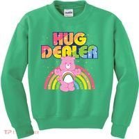 Hug Dealer Teddy Bear Rainbow Kids Sweatshirt thumb 0
