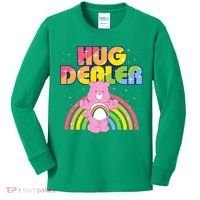 Hug Dealer Teddy Bear Rainbow Kids Long Sleeve Shirt thumb 0