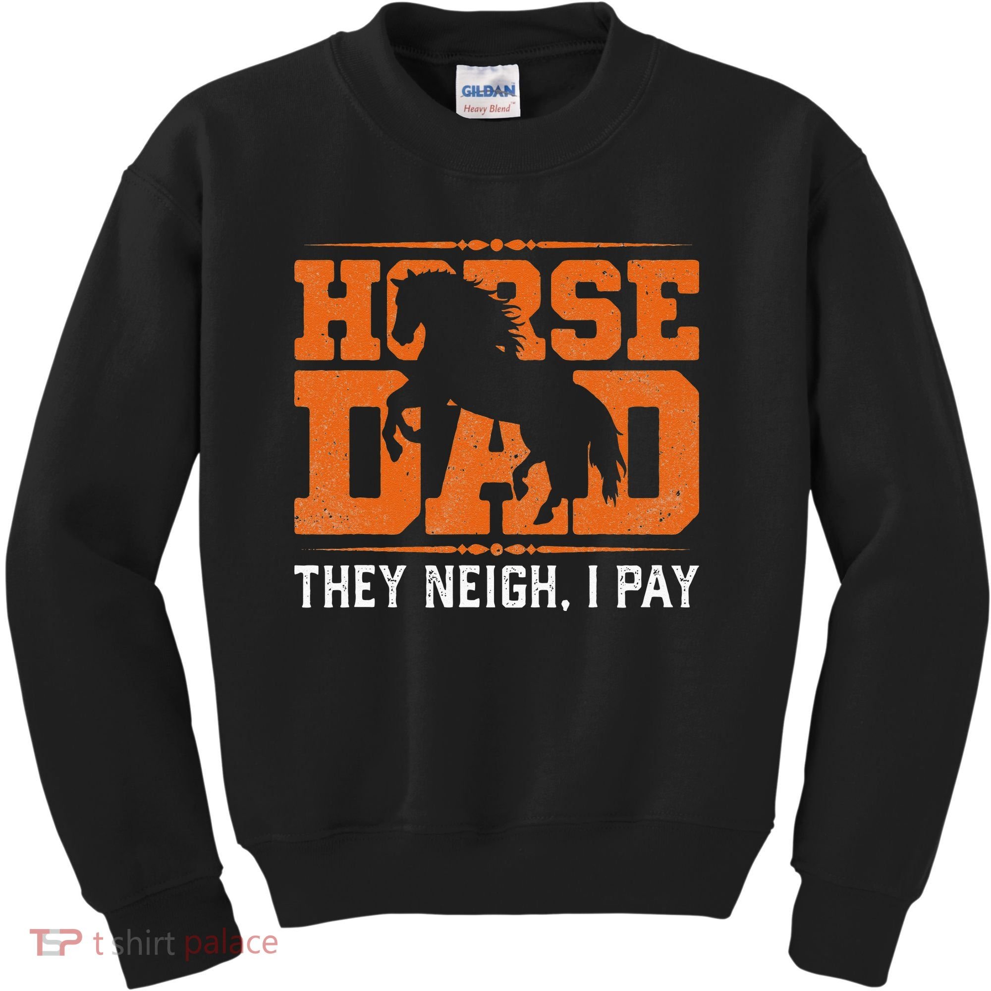 Horse Dad They Neigh I Pay Kids Sweatshirt