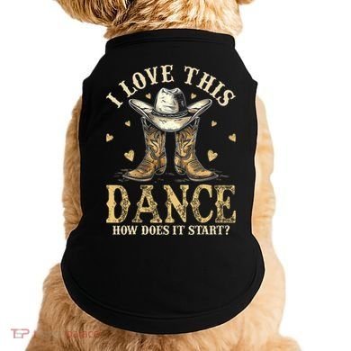 How Does This Dance Start Line Dancer Country Doggie Tank