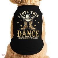 How Does This Dance Start Line Dancer Country Doggie Tank thumb 0