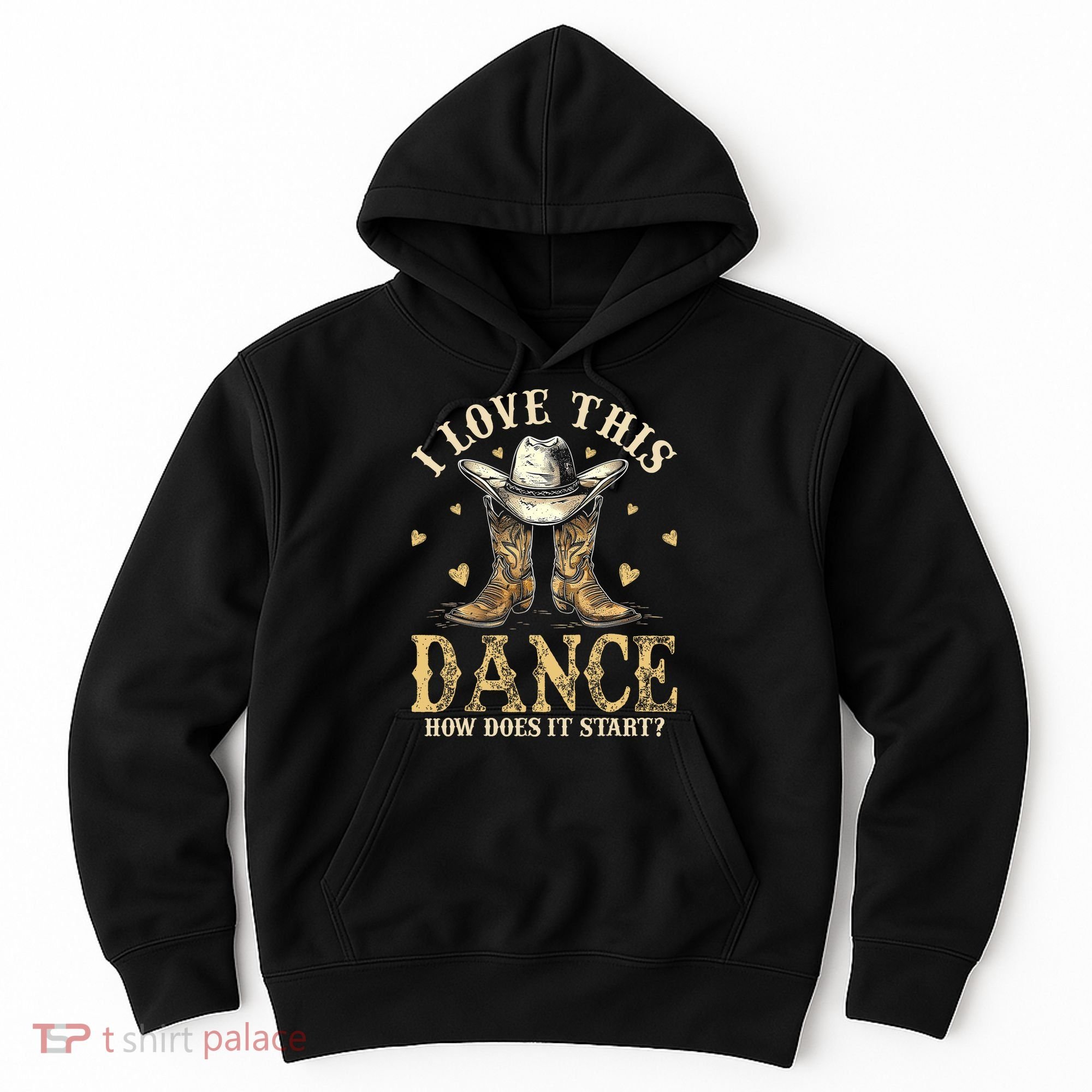 How Does This Dance Start Line Dancer Country Hoodie