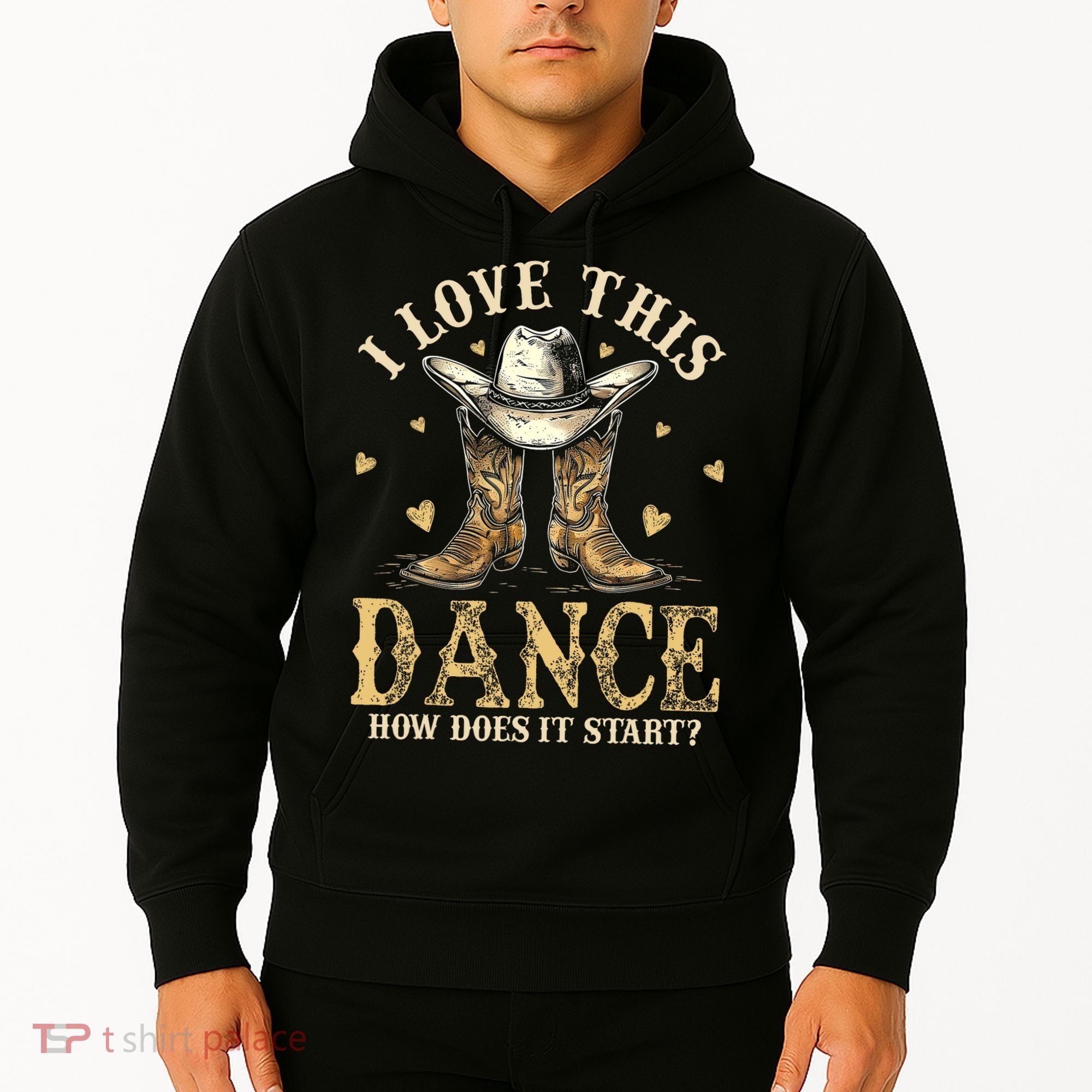 How Does This Dance Start Line Dancer Country Hoodie