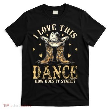How Does This Dance Start Line Dancer Country T-Shirt