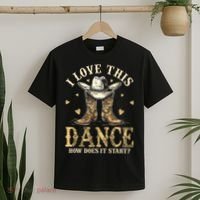 How Does This Dance Start Line Dancer Country T-Shirt thumb 2