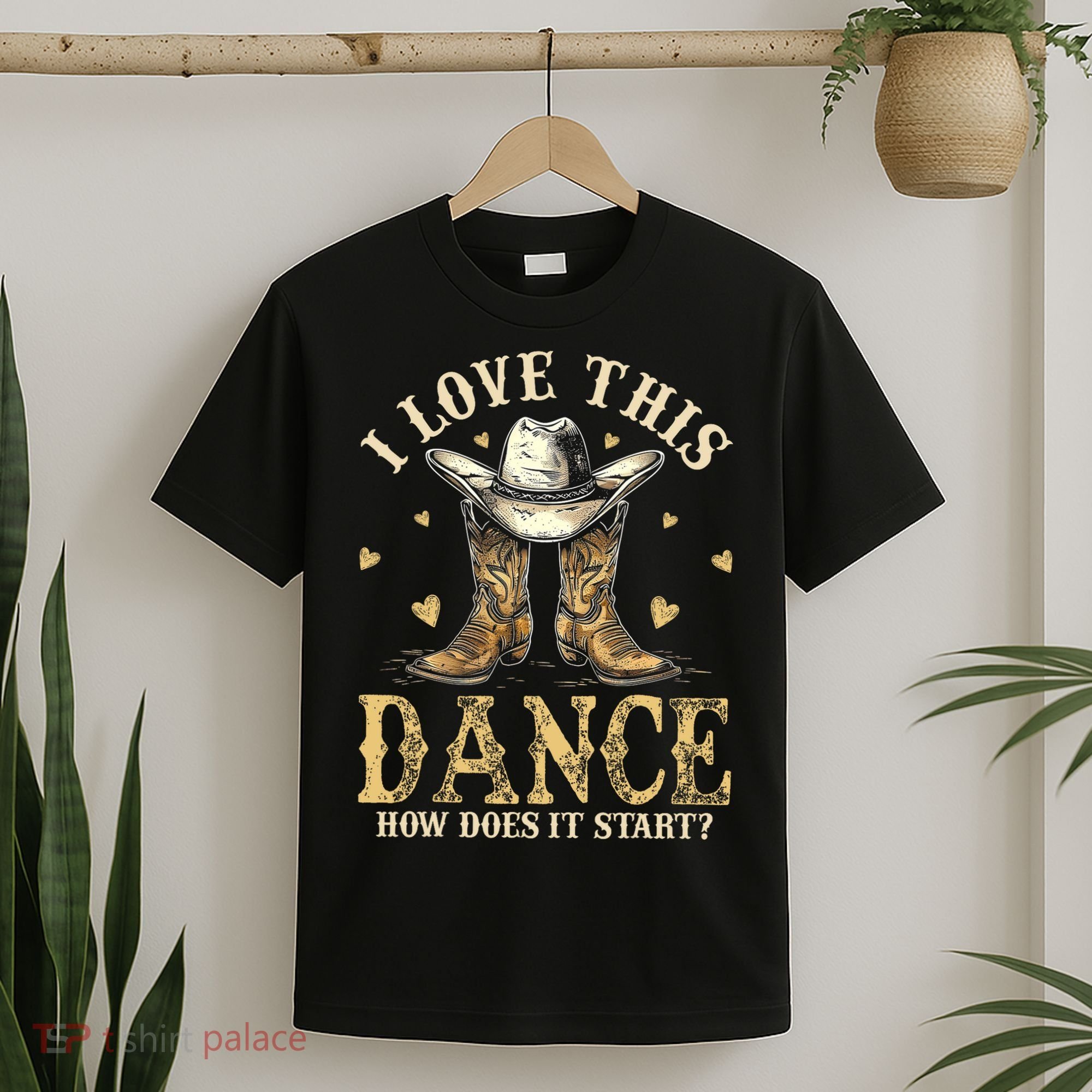 How Does This Dance Start Line Dancer Country T-Shirt