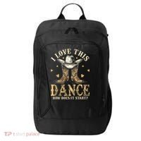 How Does This Dance Start Line Dancer Country City Backpack thumb 0
