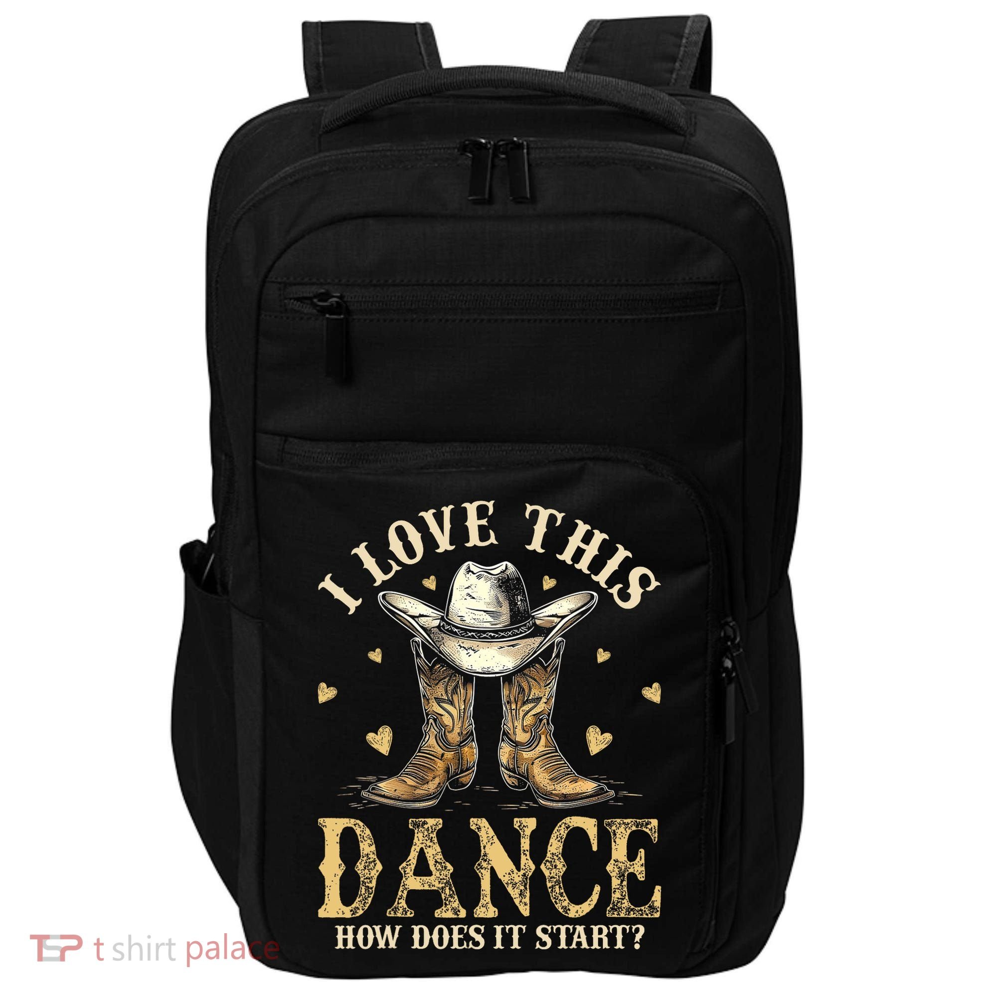How Does This Dance Start Line Dancer Country Impact Tech Backpack