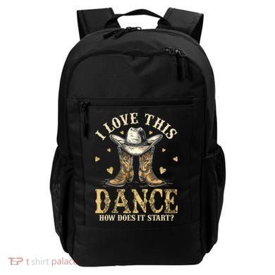 How Does This Dance Start Line Dancer Country Backpack