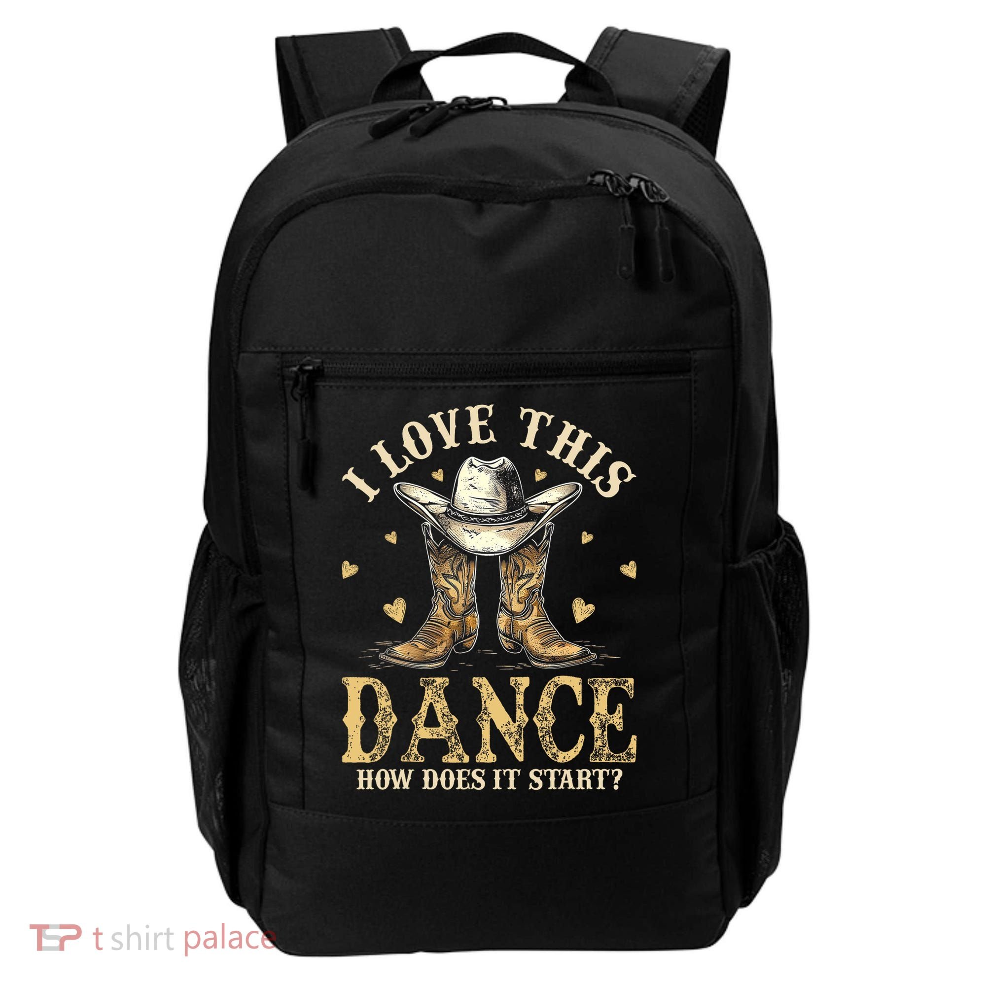 How Does This Dance Start Line Dancer Country Backpack