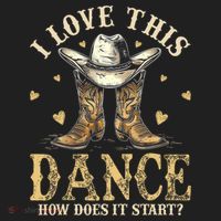 How Does This Dance Start Line Dancer Country Beanie thumb 2