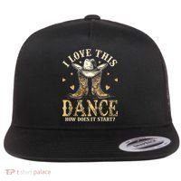 How Does This Dance Start Line Dancer Country Flat Bill Trucker Hat thumb 0