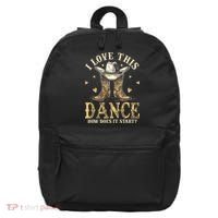 How Does This Dance Start Line Dancer Country 16 in Basic Backpack thumb 0