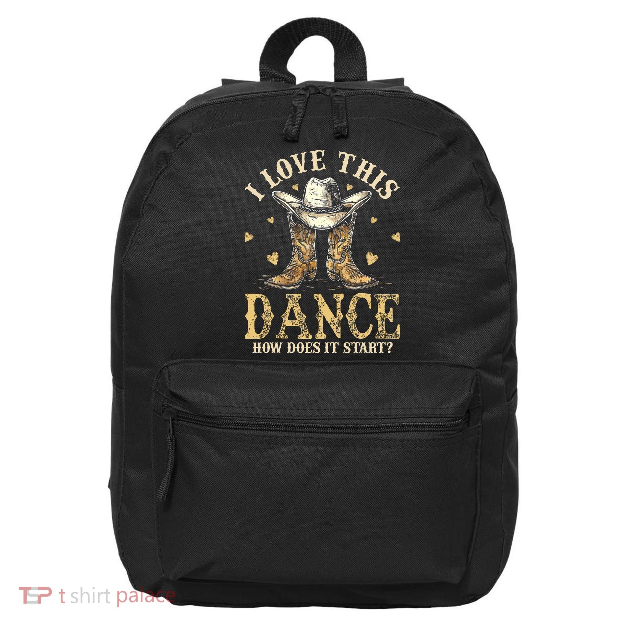 How Does This Dance Start Line Dancer Country 16 in Basic Backpack