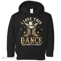 How Does This Dance Start Line Dancer Country Toddler Hoodie thumb 0
