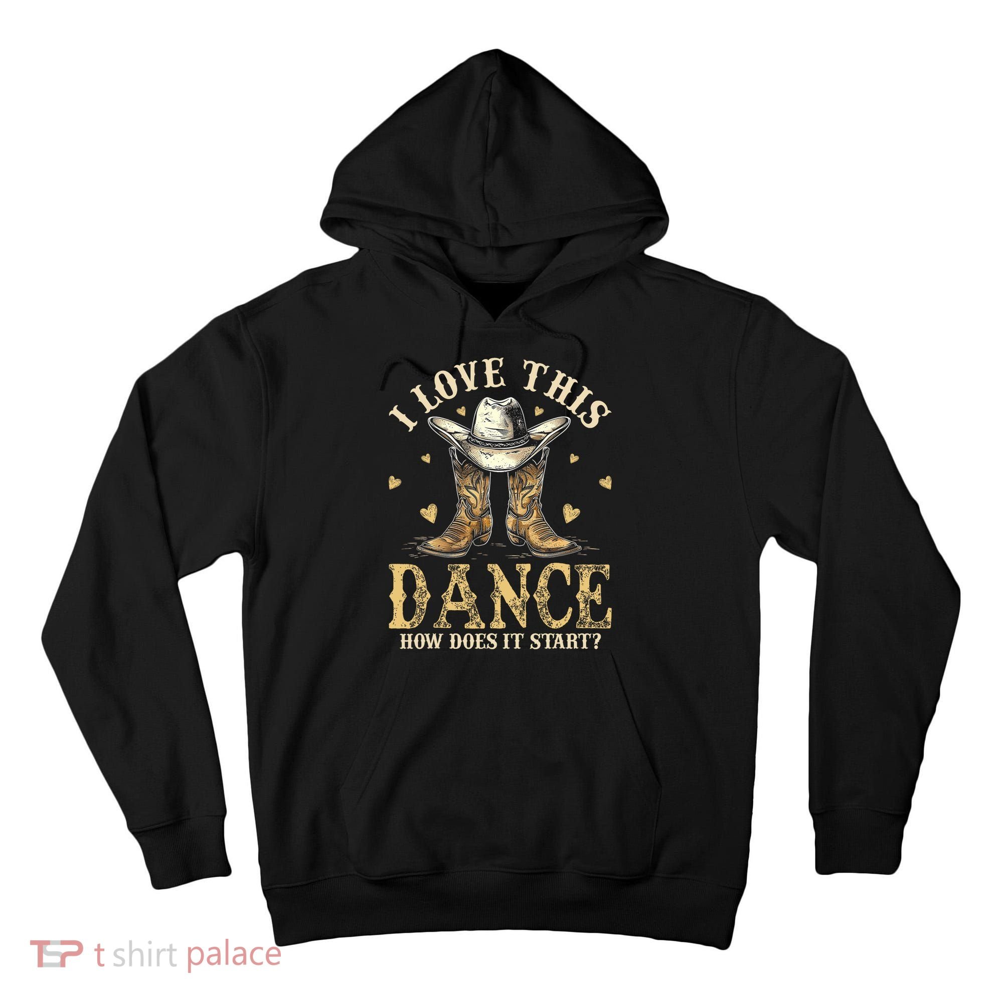 How Does This Dance Start Line Dancer Country Tall Hoodie