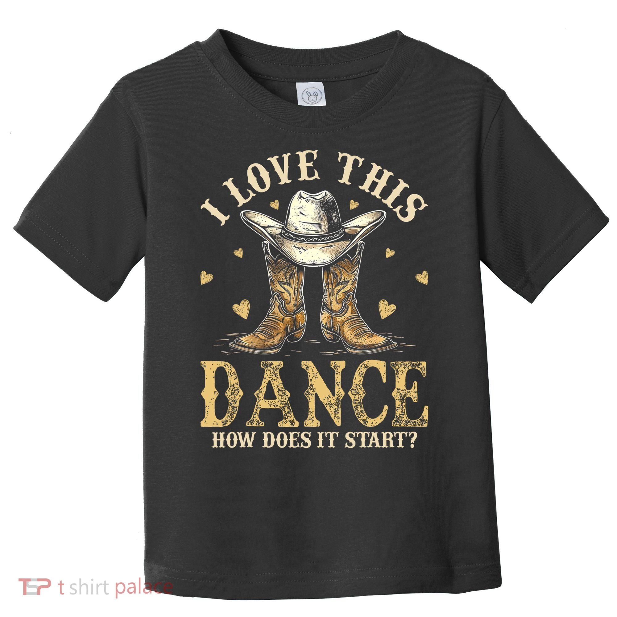 How Does This Dance Start Line Dancer Country Toddler T-Shirt