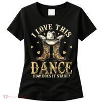 How Does This Dance Start Line Dancer Country Women's T-Shirt thumb 0