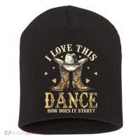 How Does This Dance Start Line Dancer Country Short Acrylic Beanie thumb 0
