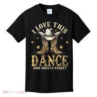 How Does This Dance Start Line Dancer Country Kids T-Shirt thumb 0