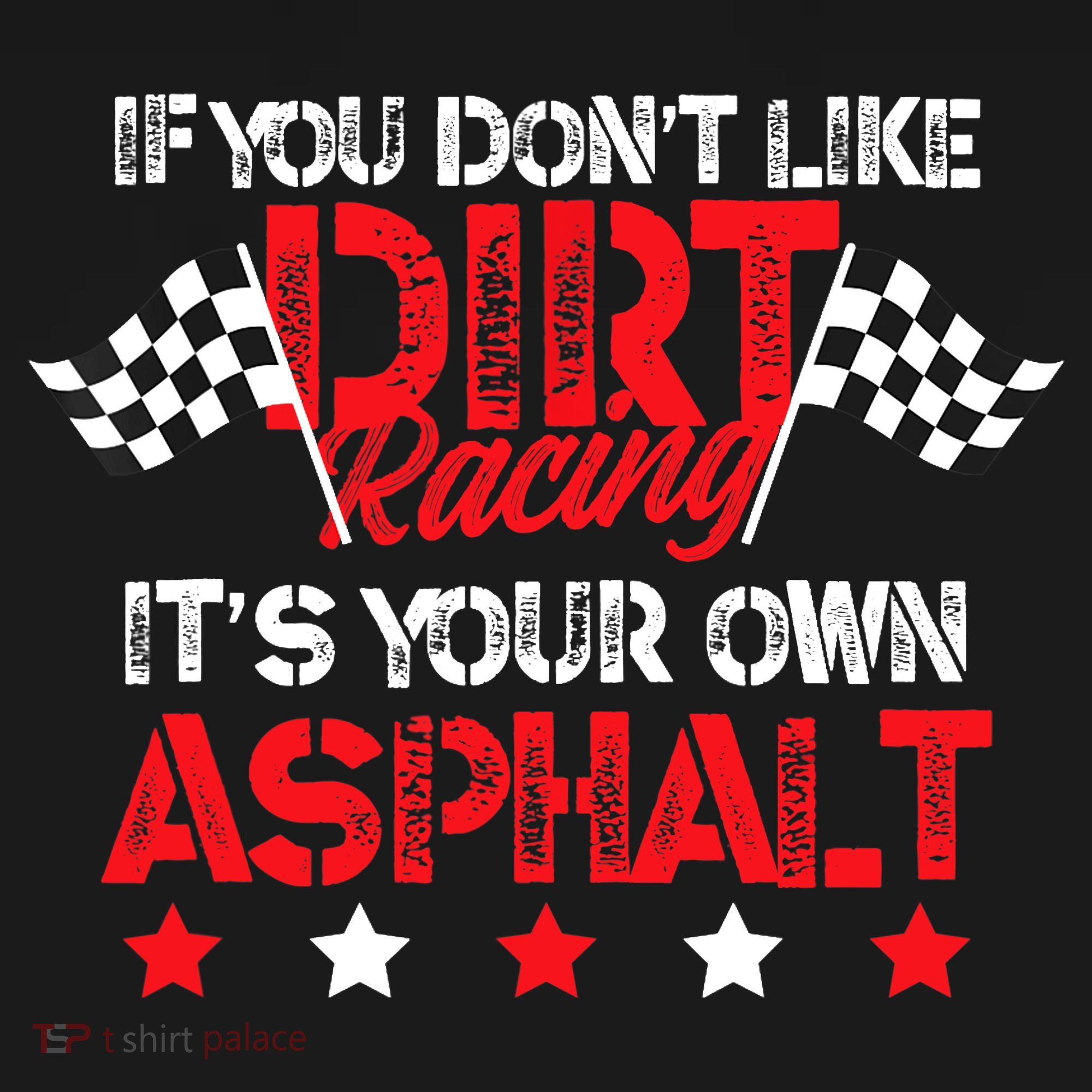Hilarious Dirt Track Racing Pun Race Car Asphalt Joke Women's Hoodie