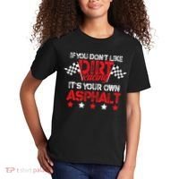 Hilarious Dirt Track Racing Pun Race Car Asphalt Joke Kids T-Shirt thumb 2