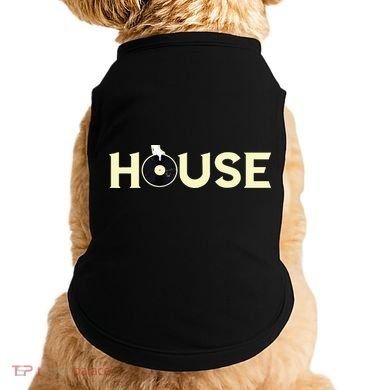 House DJ Turntable Techno EDM Dance Music Discjockey Doggie Tank
