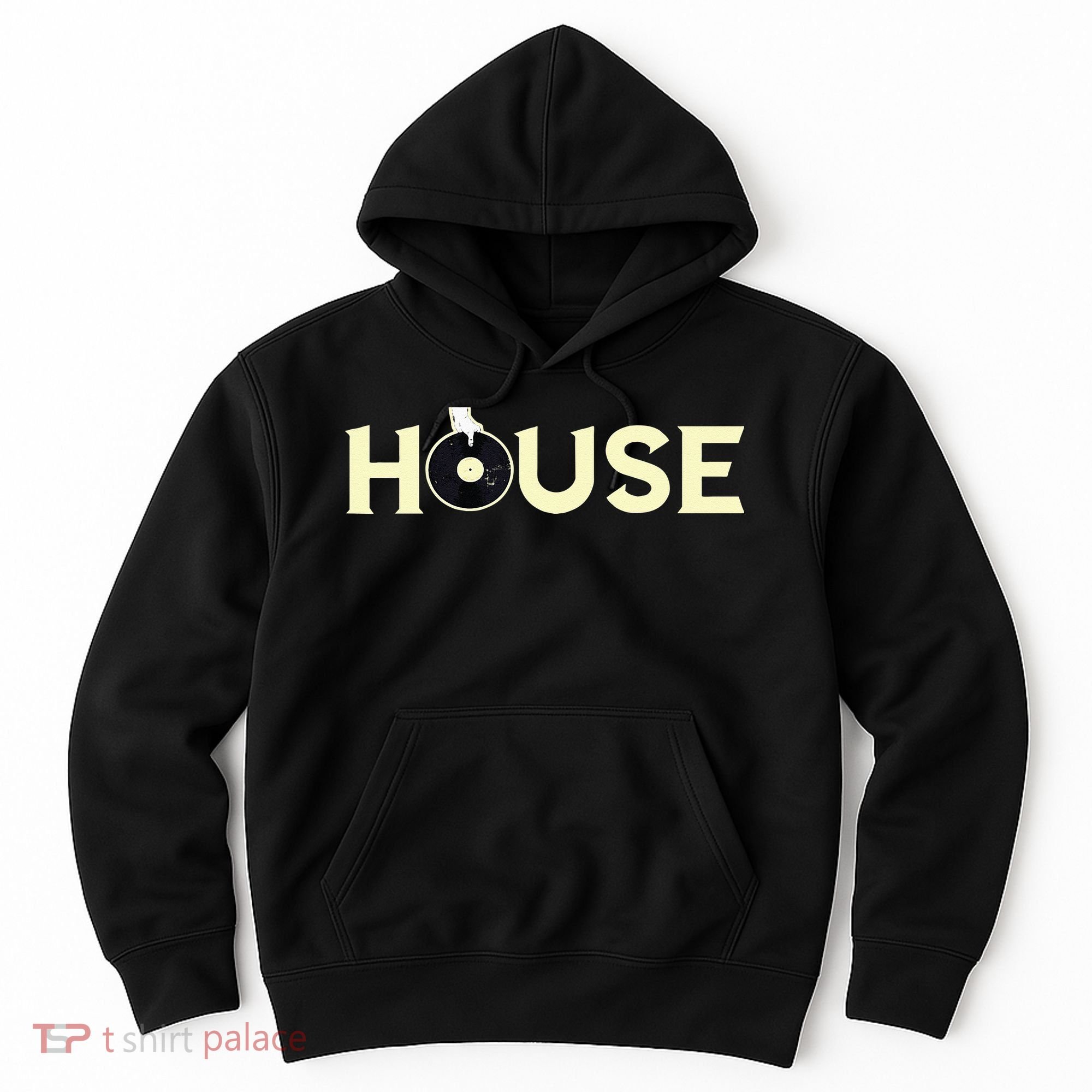 House DJ Turntable Techno EDM Dance Music Discjockey Hoodie