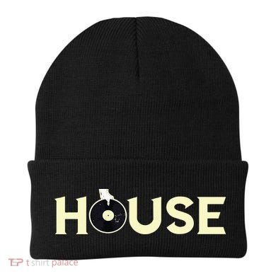 House DJ Turntable Techno EDM Dance Music Discjockey Beanie