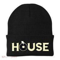 House DJ Turntable Techno EDM Dance Music Discjockey Beanie thumb 0