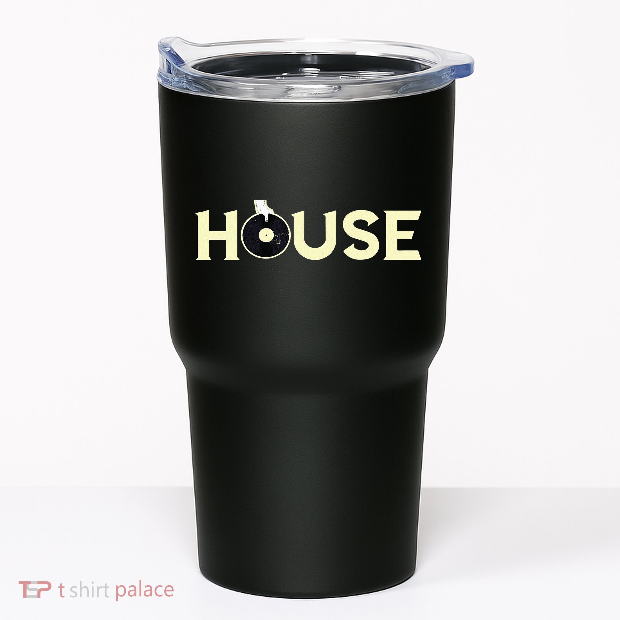 House DJ Turntable Techno EDM Dance Music Discjockey Tumbler
