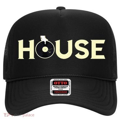 House DJ Turntable Techno EDM Dance Music Discjockey Hat