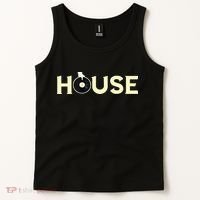 House DJ Turntable Techno EDM Dance Music Discjockey Tank Top thumb 2