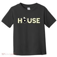 House DJ Turntable Techno EDM Dance Music Discjockey Toddler T-Shirt thumb 0
