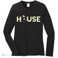 House DJ Turntable Techno EDM Dance Music Discjockey Women's Long Sleeve Shirt thumb 0