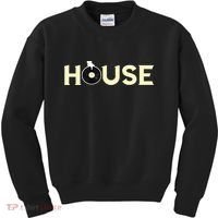 House DJ Turntable Techno EDM Dance Music Discjockey Kids Sweatshirt thumb 0