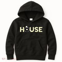 House DJ Turntable Techno EDM Dance Music Discjockey Kids Hoodie thumb 0
