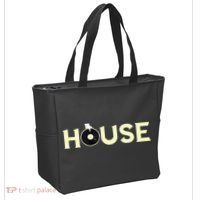 House DJ Turntable Techno EDM Dance Music Discjockey Tote Bag thumb 2