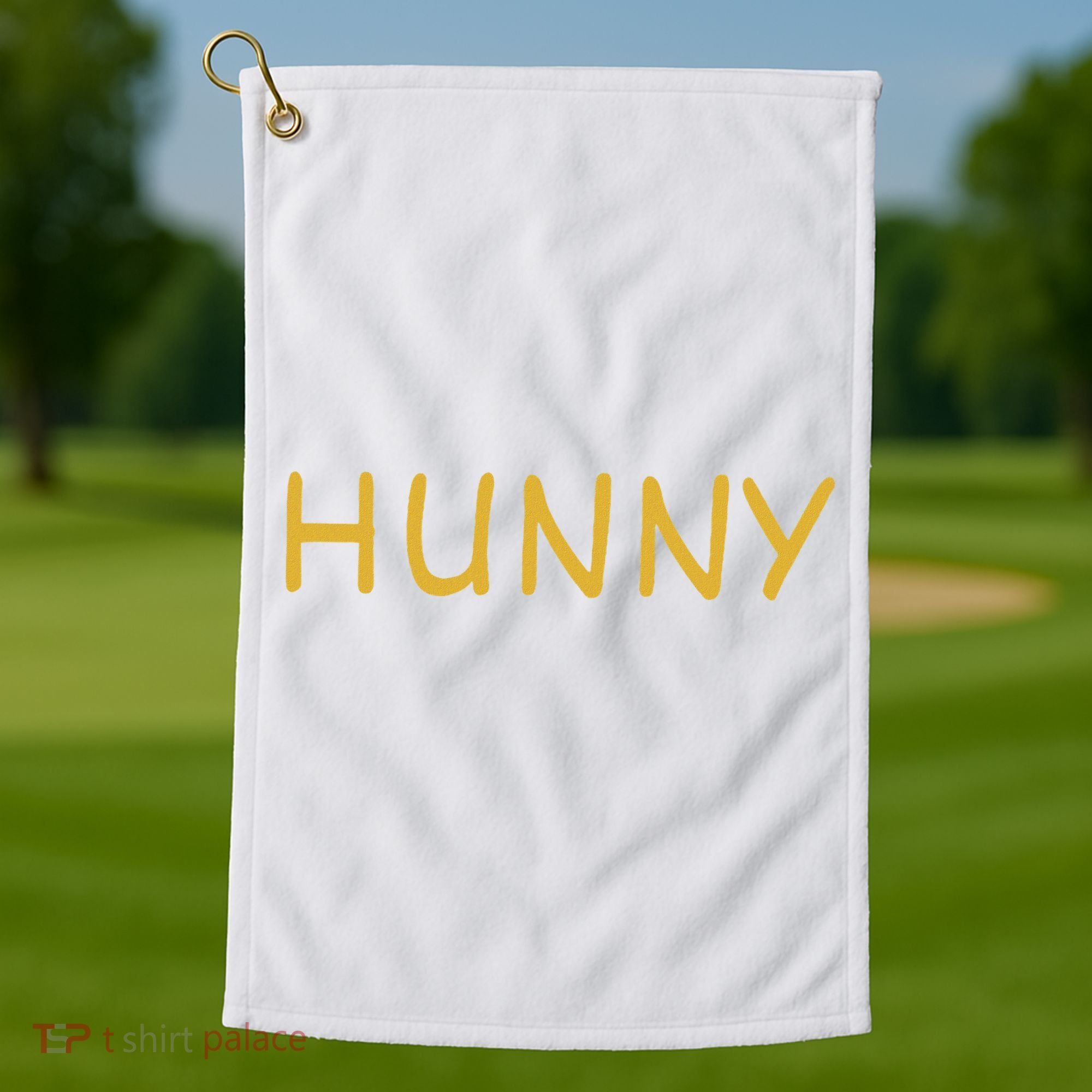 Hunny ! Dress Up As A Special Bear! Halloween Costume! Golf Towel