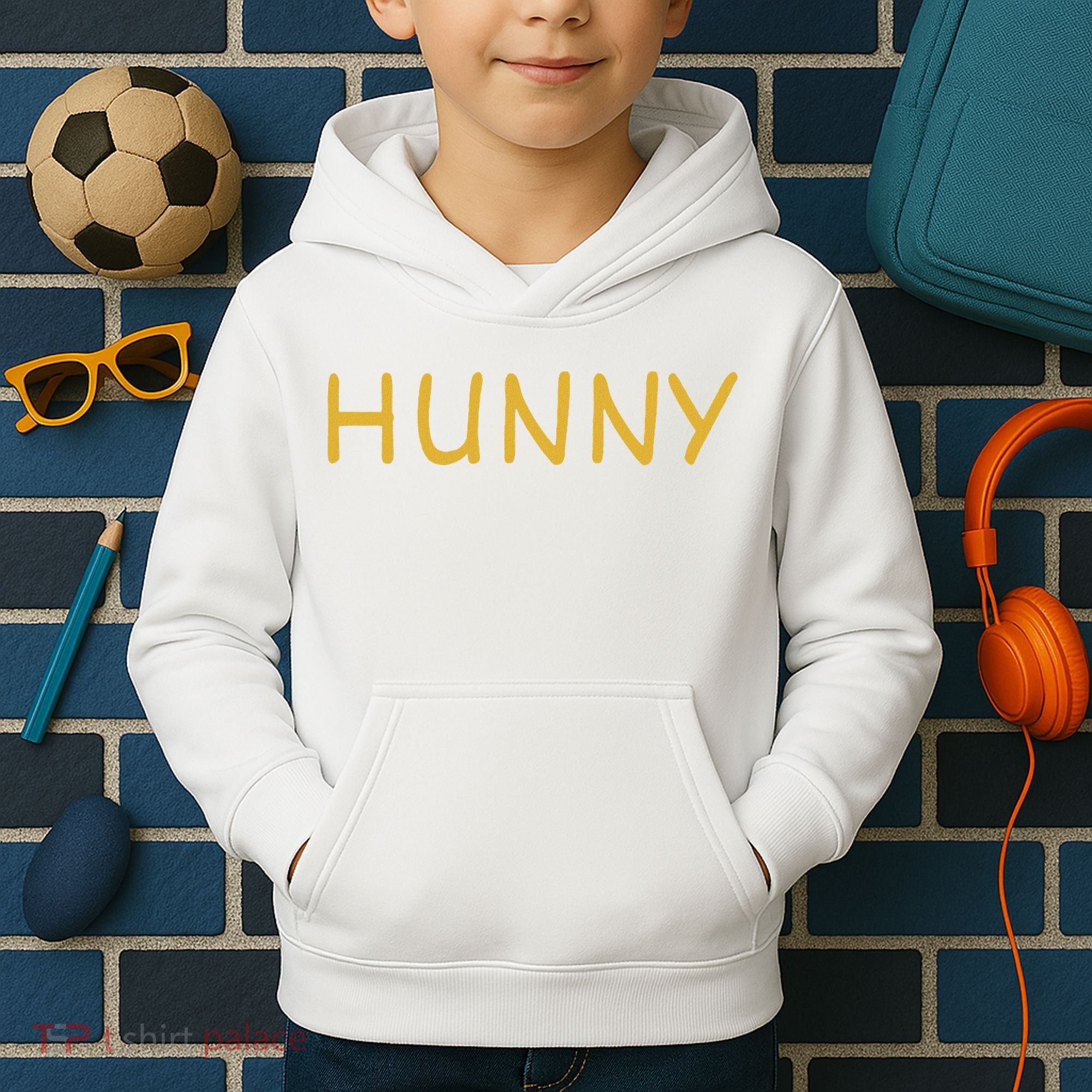 Hunny ! Dress Up As A Special Bear! Halloween Costume! Kids Hoodie