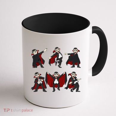 Halloween Dancing Vampire Dance Challenge Coffee Mug back