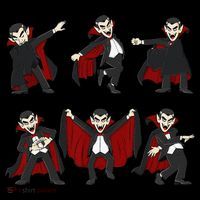 Halloween Dancing Vampire Dance Challenge Ornament thumb 1