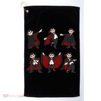 Halloween Dancing Vampire Dance Challenge Golf Towel thumb 0